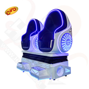 Simulador de Videojuegos de Realidad Virtual 9D con Forma de Huevo, Cine <span class=keywords><strong>VR</strong></span> 9D, Negocio de Realidad Virtual, 2 Asientos, Gran Venta - Product Image 3