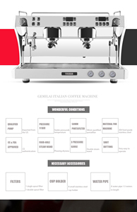 Meilleure Vente Chine Professionnelle Machine à Café Expresso Automatique Commerciale Gemilai Digital Bul Gemilai pour 2 Cafés Turcs - Product Image 5