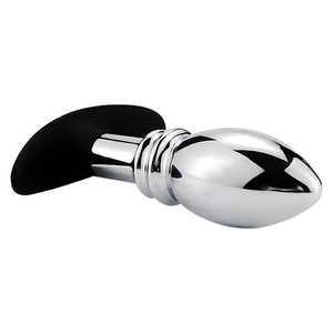 SEXBAY <span class=keywords><strong>Bullet</strong></span> Design Metall <span class=keywords><strong>Anal</strong></span> <span class=keywords><strong>Plug</strong></span> Silikon basis Aluminium legierung Sexspielzeug Butt <span class=keywords><strong>Plug</strong></span> für Männer und Frauen - Product Image 6