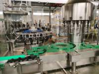 Machine de capsulage de remplissage de jus automatique 3 en 1 18-18-6 18 buse pour ligne d'emballage de bouteilles en verre