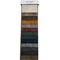 Décoration d'intérieur, designs personnalisés les plus populaires, tissu de velours jacquard imperméable 100% polyester 160gsm--400gsm pour canapé