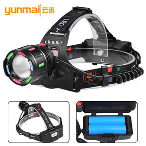 Linterna frontal LED Yunmai de 30W, recargable, ajustable, para pesca al aire libre - Product Image 1