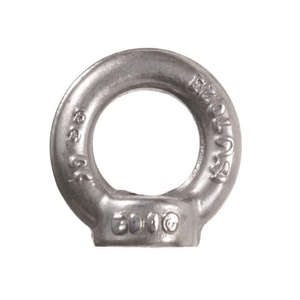 Écrou à oreilles en acier inoxydable forgé Ttake DIN 582 AISI 304 certifié CE, accessoires de levage et d'ancrage - Product Image 2