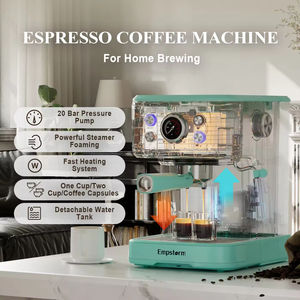 Machine à café expresso électrique semi-automatique de haute qualité pour le bureau, l'hôtel et la maison - Ventes en promotion - Product Image 4