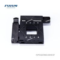 Plataforma de Posicionamiento XY Eléctrica FUPTA-B20, Plataforma para Microscopio con Guía de Rodillos Cruzados, Tornillo de Bolas, Plataforma XY Motorizada
