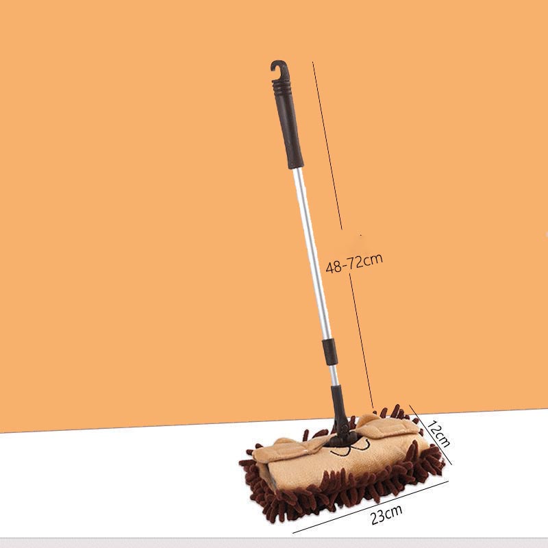 brown mop