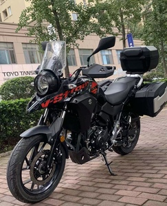 Haojue <span class=keywords><strong>Suzuki</strong></span> DL250 Adventure Tourer - <span class=keywords><strong>3</strong></span> valises d'origine, siège confortable, hauteur de selle basse de 795 mm pour les longues balades - Product Image 1