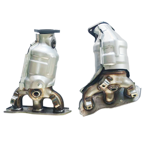 Konverter Katalitik Aliran Tinggi Stainless Steel S409 untuk Mitsubishi Outlander XL 2006 - 2013 <span class=keywords><strong>3</strong></span>.0 6B31 Kiri dan Kanan - Product Image 1