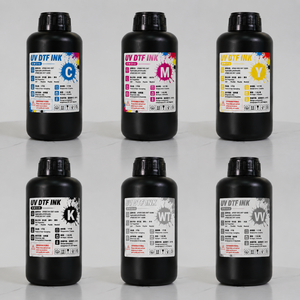 Xinmei หมึกพิมพ์ UV DTF หมึกพิมพ์ยูวี CMYK <span class=keywords><strong>W</strong></span> <span class=keywords><strong>V</strong></span> สำหรับ Epson XP600 I3200เครื่องพิมพ์ UV สำหรับขวดโลหะอะคริลิคพิมพ์แบบกำหนดเอง - Product Image 5
