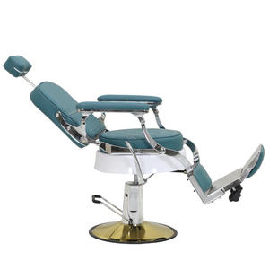 Làm tóc tạo kiểu tóc Salon đồ nội thất nhôm trọng lượng nhẹ cổ điển sang trọng người đàn ông Cổ Đại nhiệm vụ nặng nề cắt tóc ghế - Product Image 5