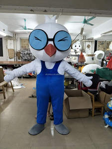 Efun quantité minimale de commande 1 PC Costume de mascotte aiglet bleu personnalisé professionnel mignon en peluche animal de dessin animé mascotte adulte costume de fête à vendre - Product Image 2