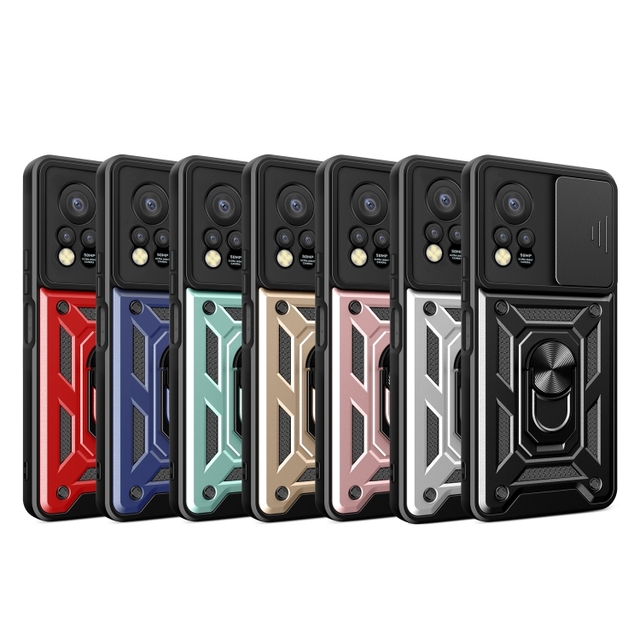 Wholesale New Arrival Mobile Phone Case Cover for Infinix Hot 11s/ Hot 12 Play NFC Sliding Camera Cover Design Phone Case