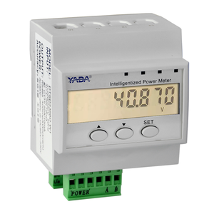 عداد طاقة رقمي ذكي لقياس التيار والجهد والطاقة وعامل القدرة مع واجهة RS485 - Product Image 2