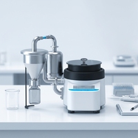 Les institutions de recherche utilisent un tamis à jet d'air de laboratoire de 150 mm pour les produits chimiques