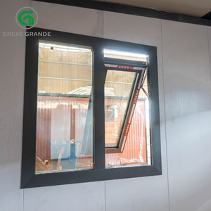 20ft mô-đun prefab mở rộng nhà <span class=keywords><strong>CONTAINER</strong></span> nhỏ di động văn phòng nhà ngoài trời sống hiện đại nhà ở di động màu đen bóng - Product Image 6