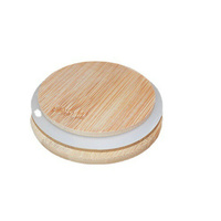 Produsen OEM botol bambu 30ml 60ml 2oz 4oz tutup kayu & bambu untuk sampo & Lotion kemasan kosmetik