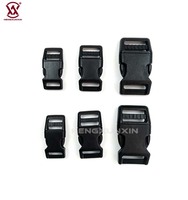 Boucles de ceinture en plastique robustes personnalisées, étanches, réglables, à dégagement rapide latéral, accessoires avec impression personnalisée
