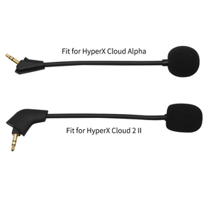 Hot Sale <strong>HYPERX</strong> <strong>Cloud</strong> Alpha Revolver S <strong>Cloud</strong> 2 II <strong>Mini</strong> Headset Replacement Microphone for Gaming Headsets - Product Image 6