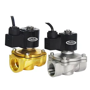 Válvula solenoide submersa elétrica, alta velocidade, 12v, 24v, à prova d' água ip68, fonte de água, válvula solenoide