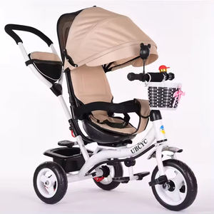 Triciclo Plegable Barato de China para Niños, Triciclo para Bebés y Niños Pequeños con Ruedas de Goma - Product Image 6