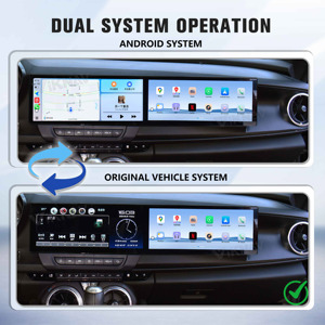 Radio de Coche Android de Pantalla Dual de 26 Pulgadas para Chevrolet Camaro 2016-2019, Navegación GPS, Reproductor Multimedia Inalámbrico Carplay, Unidad Principal - Product Image 3
