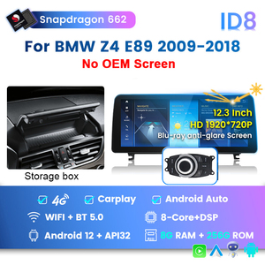 Mekede Android 12 Qualcomm Snapdragon 662 Màn hình Cảm Ứng <span class=keywords><strong>Cp</strong></span> Bt5.0 GPS Âm Thanh Xe Hơi Cho BMW Z4 E89 2009-2018 - Product Image 4
