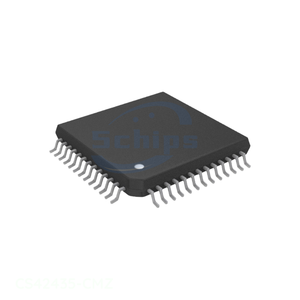 CS42435-CMZ Interface IC AUD CODEC 108DB 192KHZ 52MQFP 52 QFP Original One Stop Service Integrated Circuits - Product Image 1