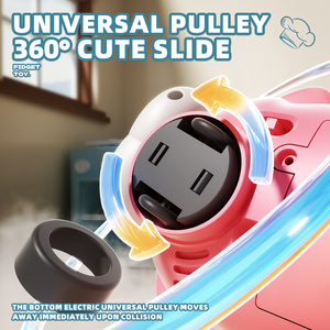 Giocattolo antistress simpatico e unico con design da chef, polpo/dodonna elettrico automatico che si muove, evita gli ostacoli e balla - Product Image 4