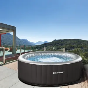 Großhandel Große Familie PVC Schwimmbad Fabrik Outdoor Garten Erwachsene Kind Aufblasbarer Spa Whirlpool zu verkaufen