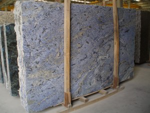 Losas de granito de piedra natural para decoración de villa, solución de una parada de granito azul de Bahía, iluminadas - Product Image 5