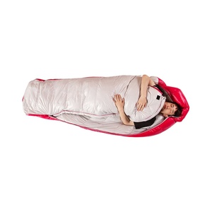 Saco de Dormir Tipo Mom Style Mummy, Extra Grande, Ancho, Grueso, de Nailon Suave, para Acampar al Aire Libre, Cálido - Product Image 1