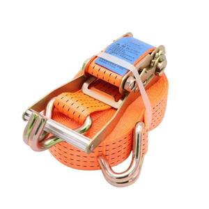 Abrazadera de Cable de Poliéster de Alta Resistencia de 2 Pulgadas, Capacidad de 1200 kg, Mango de Aluminio, Gancho Doble en J para Reparación/Reemplazo de Cables de Motocicleta - Product Image 1