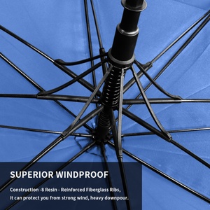 Professional Golf <b>Umbrella</b> Automatic Open Extra Large <b>Windproof</b> Design Straight Pattern for Outdoor Events and Sports - Product Image 4