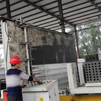Machine de fabrication de panneaux de clôture en béton préfabriqués avec moins d'effort