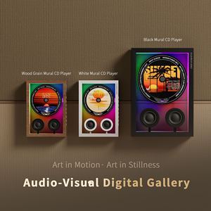 KUANGXIANG 2026 Derniers Gadgets Technologiques K18 Cadre Photo Musical Lecteur <span class=keywords><strong>CD</strong></span> Haut-parleur avec Radio FM, Carte TF, Appel Mains Libres et Télécommande - Product Image 4