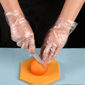 Disposable Pe Gloves Food Grade 200 Pieces Per Box For Catering And Household Use - Product Image 1