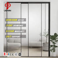 Portes coulissantes en alliage d'aluminium anti-corrosion modernes pour les zones côtières et les climats humides, vente en gros