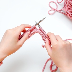 Kit d'aiguilles pour chandail à <span class=keywords><strong>tricoter</strong></span>, 14 pièces, <span class=keywords><strong>40</strong></span> mètres, ensemble de crochets circulaires, aiguilles à tisser en acier inoxydable - Product Image 5