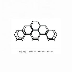 ホットセールモダンカーホイールリムディスプレイメタルスタンドラックショップメタルアロイ4SショップSUVタイヤ - Product Image 4