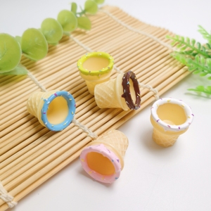 Modelo de Cono de Helado en Miniatura <span class=keywords><strong>para</strong></span> Casa de Muñecas, 100 Piezas, <span class=keywords><strong>Figuras</strong></span> Realistas de Vasos de Helado <span class=keywords><strong>para</strong></span> Decoración de Mesa de Tienda, Cocina o Fiestas - Product Image 3