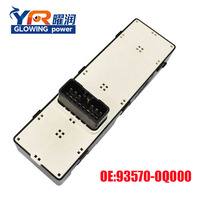 Nuevo Interruptor Maestro de Control de Ventanas Eléctricas OEM 93570-0Q110 para Elantra 2008-2016, Lado del Conductor, con 1 Año de Garantía