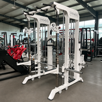Machine Smith multifonctionnelle commerciale, Power Cage, Functional Trainer, Cable Crossover pour salle de sport professionnelle