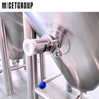 Cuve de Fermentation en Acier Inoxydable 300L pour Bière, Vin, Whisky, Vodka et Spiritueux – Fermenteur à Double Enveloppe