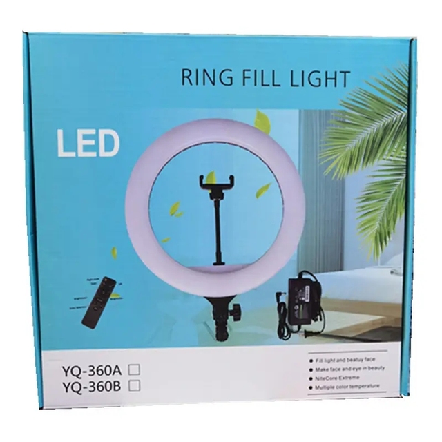 Ring Light 14" Ring Light Mobile Live Ring Fill Light Female Anchor Beauty Rejuvenating HD Facelift Multifunction Cell Phone