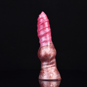 Fantasy Dog Knot Dildo With <b>Suction</b> Cup Silicone Anal Plug Female Masturbator Vagina Stimula Sex Toys for Women - Product Image 3