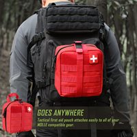Pochette tactique EMT Molle, pochettes médicales détachables, trousse de premiers soins détachable, sac de survie d'urgence, voyage, randonnée en plein air, mode