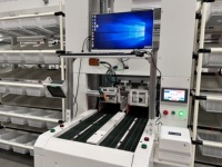 Organizador de Paquetes de Pared para Terminal de Mensajería, Máquina Clasificadora Automatizada de Doble Canal de Alta Velocidad para Procesamiento de Lotes de Paquetes Pequeños