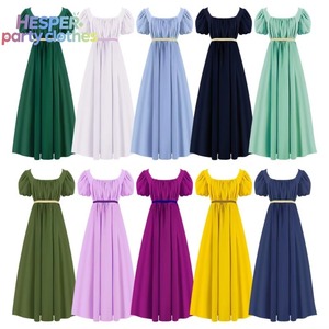 HESPER Nouveau pour Echo Cosplay Costume Robe Régence Rétro Taille Haute Robe de Bal Époque Victorienne et Édouardienne Polyester - Product Image 1