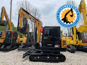 Excavadora usada en buen estado SANY60 SANY35 60 75 Máquina de construcción de segunda mano Excavadoras a la venta - Product Image 3