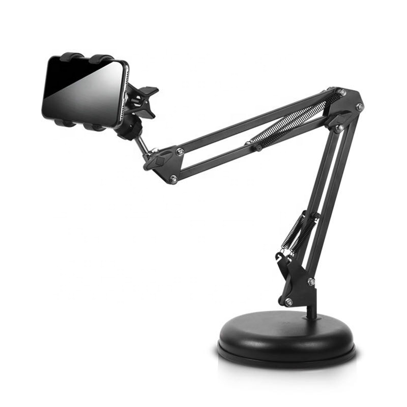 Настольный светодиодный кольцевой светильник для селфи держатель для сотового телефона Подставка для мобильного телефона для прямой трансляции